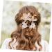 Gogogmee 1 Set Leaves and Flowers Hair Comb Flower Clips for Hair Womens Headpiece Flower Hair Combs Hair Comb Clips Wedding Hairpin Wedding Hair Comb Bride Hair Comb Girl Headpiece - Buy Online on GoSupps.com