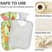 Naanle Jungle Animals Tiger Hot Water Bottle - 1L Transparent Heat Bottle for Bed & Pain Relief Heat & Cold Therapy - Buy Online on GoSupps.com