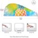 Rainbow Pineapple Hair Towel 2 Pack - Super Absorbent Quick Drying Hair Turbans for Women & Girls - Buy Online on GoSupps.com