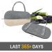 FRiEQ 100% Activated Bamboo Charcoal Air Purifying Bag | Lasts 365+ Days | Fragrance-Free Deodorizer for Car | Absorbs Smoke Smell and Bad Odors - Grey/Beige - Buy Online on GoSupps.com