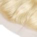Mila 100% Remy Human Hair Lace Frontal 613# Blonde Body Wave Closure 13x4 with Baby Hair - 12/30cm - Buy Online on GoSupps.com