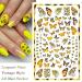 10 Sheets Butterfly Nail Art Stickers - Self-Adhesive Vanessa Designs for Gel Polish - Buy Online on GoSupps.com