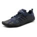 NORTIV 8 Men's Barefoot Shoes Minimalist Trail Running Shoes for Men 12 Navy