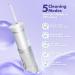 Water Flosser Mini Cordless Portable - 5 Modes IPX7 Waterproof Dental Care with Telescopic Tank & 6 Tips for Teeth & Gums - Buy Online on GoSupps.com