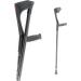 KMINA PRO Carbon Fiber Folding Crutches (x2) - Adjustable Forearm Crutches for Adults - Foldable & Travel-Friendly - Made in Europe - Buy Online on GoSupps.com