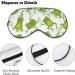 Different Jumping Frogs Sleep Mask Eye Cover | Adjustable Strap, Blocks Light, Night Travel Nap Blindfold for Men Women - Buy Online on GoSupps.com