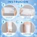 30-Piece Sterile Adhesive Gauze Island Dressing Pads, 4x8 Inch - Breathable Borders, Individually Packed - Wound Bandage for Post-Shower Care - Buy Online on GoSupps.com