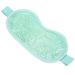 Green Hot & Cold Eye Gel Mask - Reduce Wrinkles Relieve Pain Improve Sleep | Ice Spa Facial Mask for Edema & Dark Circles - Buy Online on GoSupps.com