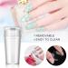 Silicone Stamper, Dotting Pen & French Manicure Kit Set | Double Sided Nail Art Tools for DIY Salon | Includes Scraper - 2 PCS Stamper, 3 PCS Pen - Buy Online on GoSupps.com