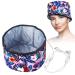 Hair Steamer Heating Cap for Deep Conditioning - Electric Hair Spa Beauty Steamer Hat for Nourishing Thermal Treatment at Home with Flower Design - Buy Online on GoSupps.com