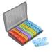 Weekly Pill Organizer 3 Times a Day Pill Boxes AM PM Organizer 7 Day Compartments Pill Case with Moisture-Proof Design Pill Case Weekly Medicine Pill Organizer for Pills Vitami (3Times a Day)