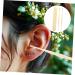 Gogogmee 1Set Dual Head Ear Wax Removal Tool Safe Earpicks for Home Use Reusable Ear Cleaner with Massage Function for Family Ear Care - Buy Online on GoSupps.com