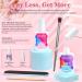 Modelones Dip Powder Nail Kit Starter Set - 10 Pcs, 4 Colors (Clear, Nude, Pink), Essential Liquid Set with Base & Top Coat Activator for French Nail Art Manicure DIY Salon - All-in-One Ultimate Gentleness Kit - Buy Online on GoSupps.com