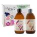 Microveda advanced cure Activate Sensitive 2 Set Mikroveda Life PUR and microveda balance Activate 2x0.5 liters microbiotic ferment drink in glass bottle vegan