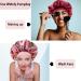 Holly LifePro 3PCS Satin Bonnets for Black Women - Extra Large Band Hair Bonnets - Silk Sleep Braids Bonnet - Buy Online on GoSupps.com