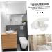 Ciieeo 4pcs Box Storage Box Soap Storage Holder Self Draining Soap Container Bathroom Soap Holder Cartoon Design Soap Holder Lip Gloss Containers Double Layer Storage Rack Plastic White - Buy Online on GoSupps.com