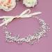 Flower Girl Hair Accessory Flower Girl Headpiece Pearl Rhinestone First Communion Headpiece for Girls Wedding Hair Pieces for Brides Women's Headband for Wedding Birthday Party Photography alloy - Buy Online on GoSupps.com