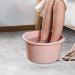 Predolo Portable Foot Bath & Spa - 7.5 Height Convex Points Stable Design for Soaking Feet & Toenails - Perfect for Home Use - Pink - Buy Online on GoSupps.com