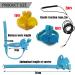 DKDDSSS 2 PCS Bird Harness Pet Parrot Leash Training Supplies Parrot Harness Leash Outdoor Adjustable for Cockatiel Mynah Monk Parakeet Macaw (Blue and Yellow) - Buy Online on GoSupps.com