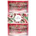 30 x Christmas Candy Canes - Individually Wrapped Peppermint Sweets - Tree Decoration Gift Stocking Filler
