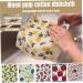5Pcs/Set Reusable Paper Towels Washable Fruits Print Dish Towels for Kitchen Soft and Absorbent Dish Cloths Quick Drying Dish Rags for Washing Dishes - Buy Online on GoSupps.com