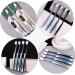 Minkissy Soft Toothbrush Set - 4 PCS Adult Travel Toothbrushes & Hotel Accessories - Gentle Fur Toothbrush for Daily Care & Prosthesis Cleaning - Ideal for Expecting Mothers - Buy Online on GoSupps.com