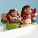 Disney Store Moana Bath Toy Set - 5 Pc. Set with Moana, Maui, Pua, Hei-Hei & Tamatoa | Includes Storage Bucket | Ages 6 Months - Buy Online on GoSupps.com
