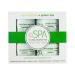 BCL SPA Lemongrass & Green Tea 4-Step Skincare Starter Kit 16oz Each Organic Vegan Spa Set for Hands Feet & Body Hydrates Exfoliates Softens Skin