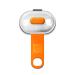 Max & Molly 4894512014565 MATRIX Ultra LED Light for dogs - Cats - Jogger - Walker - Biker - Biker - Outdoor Orange/evening red in a zigzag pattern (Sunset Chevron)
