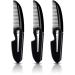 3 Pieces Folding Beard Comb Mustache Comb Small Pocket Comb for Men Everyday Grooming and Hair Care