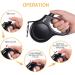 Fida Retractable Dog Leash 16ft Heavy Duty for X-Small to Large Dogs up to 110 lbs - Tangle Free, One-Hand Brake - Small Black - Buy Online on GoSupps.com