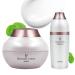JAAN 1.76 FLOZ Brightening & Anti-Aging Cream Brightening & Anti-Aging Face Essence Facial Serum with 10 Herbal Extracts Collagen-Boosting 24H Hydration Intensely Firms Skin Korean Skin Care