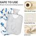 Anchors 2L Hot Water Bottle with Cover | BPA-Free Large Bag for Pain Relief - Ideal for Bed Hands & Feet - Buy Online on GoSupps.com