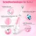 Buy Electric Toothbrush for Kids - Sonic Toddler Toothbrush with LED Light & Timer (1-3 Years Pink) | Safe & Effective Children's Oral Care - Buy Online on GoSupps.com