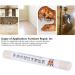 HEEPDD Furniture Paint Repair Crayon - Wax Scratch Patch Pen for Wooden Furniture 11x1.3cm Ideal for Home & Office Use (Candlenut - Buy Online on GoSupps.com