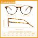 Buy Cojwis 5 Pack Blue Light Filter Reading Glasses for Men & Women - Anti-Tiredness UV Protection (2.5x) - Perfect for Work & Leisure - Buy Online on GoSupps.com