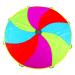 NARMAY Play Parachute for Kids Rotating Rainbow with 8 Handles - 6 Feet