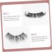 POPETPOP 25 Pairs Eyelashes Lash Cosmetics False Lash Women Fake Eyelash Soft Light Fake Lash Long Fake Lash Cosmetic Fake Lashes Soft Thick Lashes 3d Miss Extend Make up Fiber - Buy Online on GoSupps.com