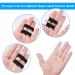 Hejo Trigger Finger Rail - 10 Adjustable Finger Bandages for Protection of Middle Ring & Small Fingers - International Shipping Available - Buy Online on GoSupps.com