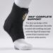 Ultra 360 Lace-Up Adjustable Ankle Brace - Medium White | For Ankle Stabilization & Compression - Buy Online on GoSupps.com