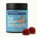 Happy Healthy Wellness Creatine Monohydrate Gummies 5g Per Serving - Premium Muscle Builder for Men & Women Strength & Recovery Support - Delicious Tropical Flavor - 120 Count 30 Servings