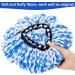 4 Pack Ocedar RinseClean Spin Mop Replacement Heads - Blue Mop Refills Compatible with 2 Tank System - Spinning Mop Head Replacements for O Cedar Mop - Buy Online on GoSupps.com