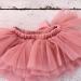 PythJooh Baby Girl Tutu Bloomers Set | Ruffle Pettiskirt & Headband | Nappy Cover | Photo Props | 0-6 Months | Dusty Rose - Buy Online on GoSupps.com