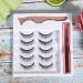 Magnetic eyeliner and eyelash kit magnetic eyeliner for magnetic eyelashes 5 pair 3D no glue required incorrect eyelashes and tweezers (# 022)
