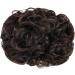 Yamel Medium Brown Chignon Hairpiece Curly Bun Scrunchie Extensions | Synthetic Updo Combs Messy Bun Hair Piece for Women - Buy Online on GoSupps.com