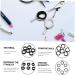 IPLUSMILE Scissor Finger Rings - 18 Pack Silicone Finger Protection for Hairdressing - Adjustable Rubber Ring Accessories for Shears - Black - Buy Online on GoSupps.com