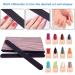 20 Pcs Double Sided Nail File Set - 100/180 Grit Emery Board for Natural and Acrylic Nails - Professional Manicure and Pedicure Tool - Buy Online on GoSupps.com