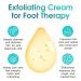 Daily Exfoliating Foot Scrub - Feet Care Deodorizer for Rough Heels & Cracked Skin - Buy Online on GoSupps.com