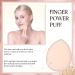 Mini Powder Puff 72 Pack Finger Makeup Sponge Soft Beauty Blender Cushion Puff for Foundation Concealer Eyeshadow Setting Powder Repair Cream Cosmetic Tool (Pink Nude Blue White) - Buy Online on GoSupps.com