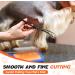 ASON 7.5 Dog Grooming Shear | Professional Up-curved Scissor for Pets | Japanese Stainless Steel | Curved with Round Tips | Black - Buy Online on GoSupps.com